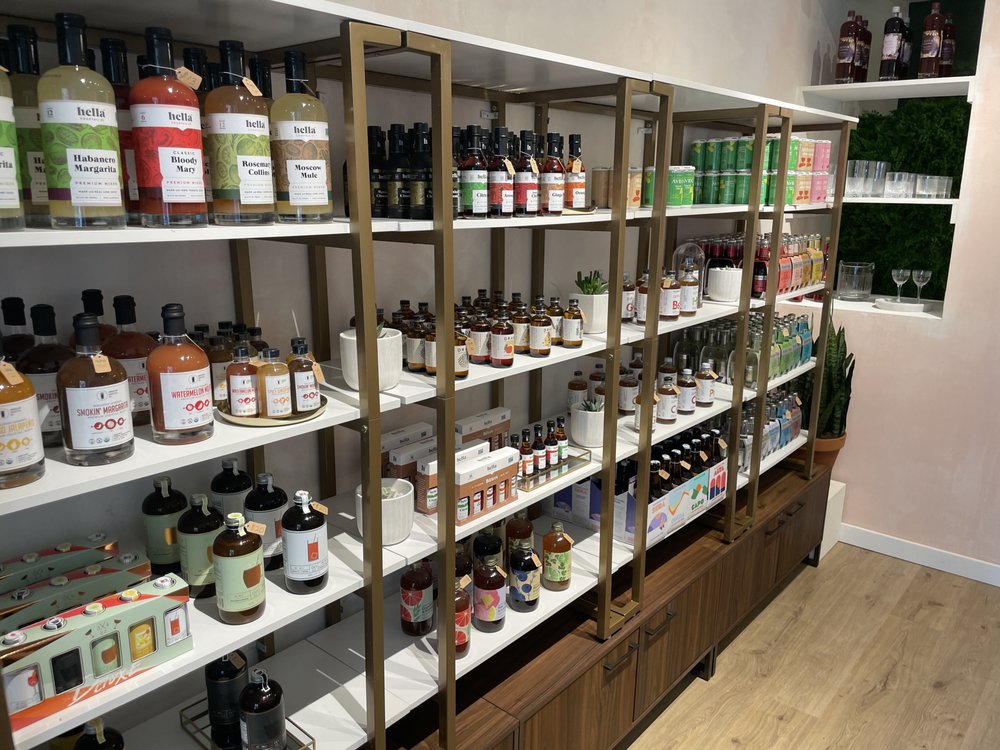 alcohol-free bottle shop in new york city