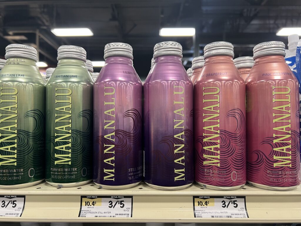 sprouts non-alcoholic drinks mananalu water