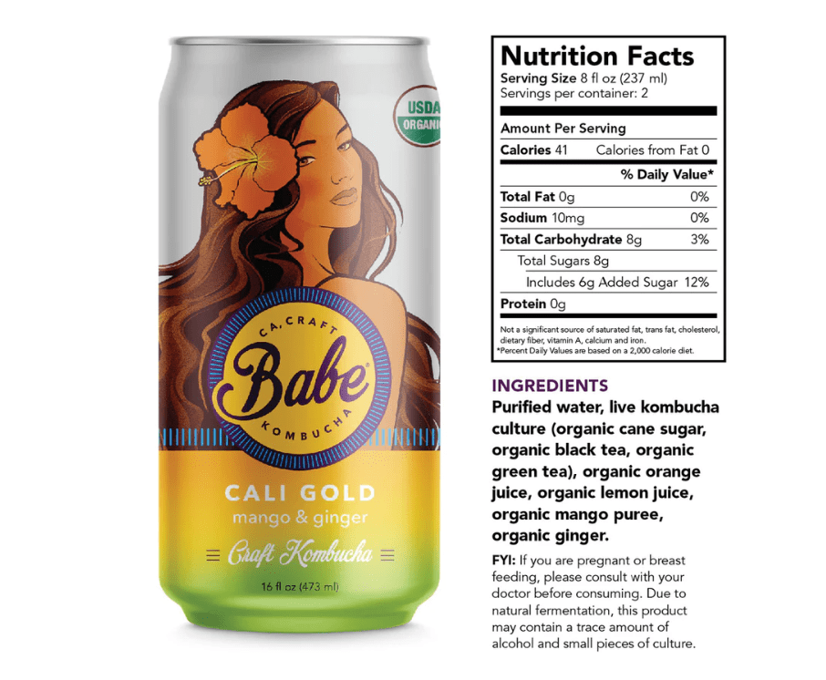 cali gold kombucha non-alcoholic drinks that give you a buzz