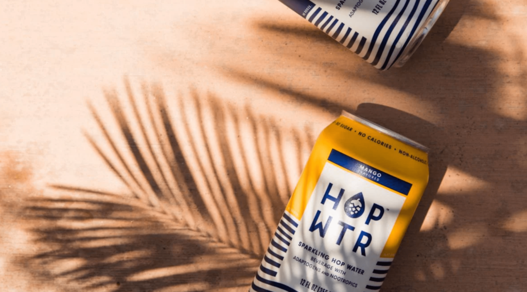 hop wtr adaptogenic sparkling water