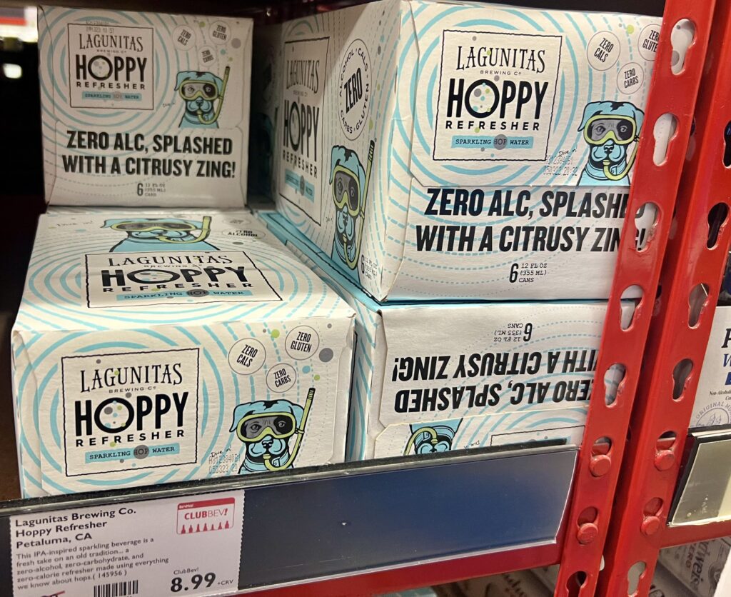 lagunitas hoppy refresher at bevmo! non-alcoholic fizzy drink