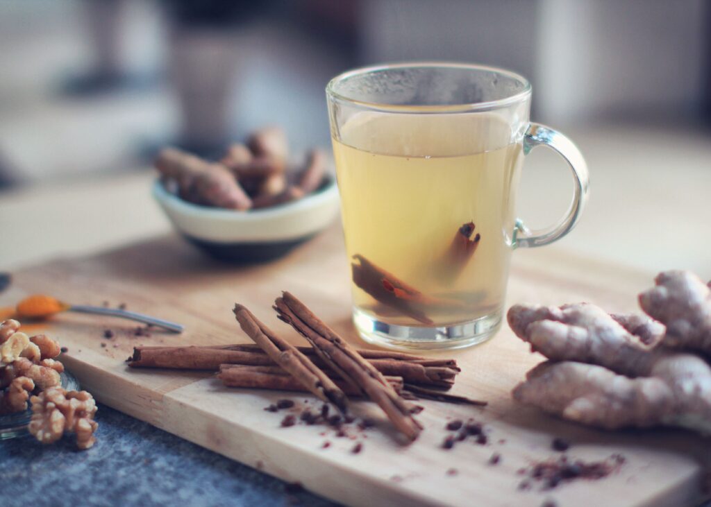 ginger tea fall drinks non-alcoholic
  
