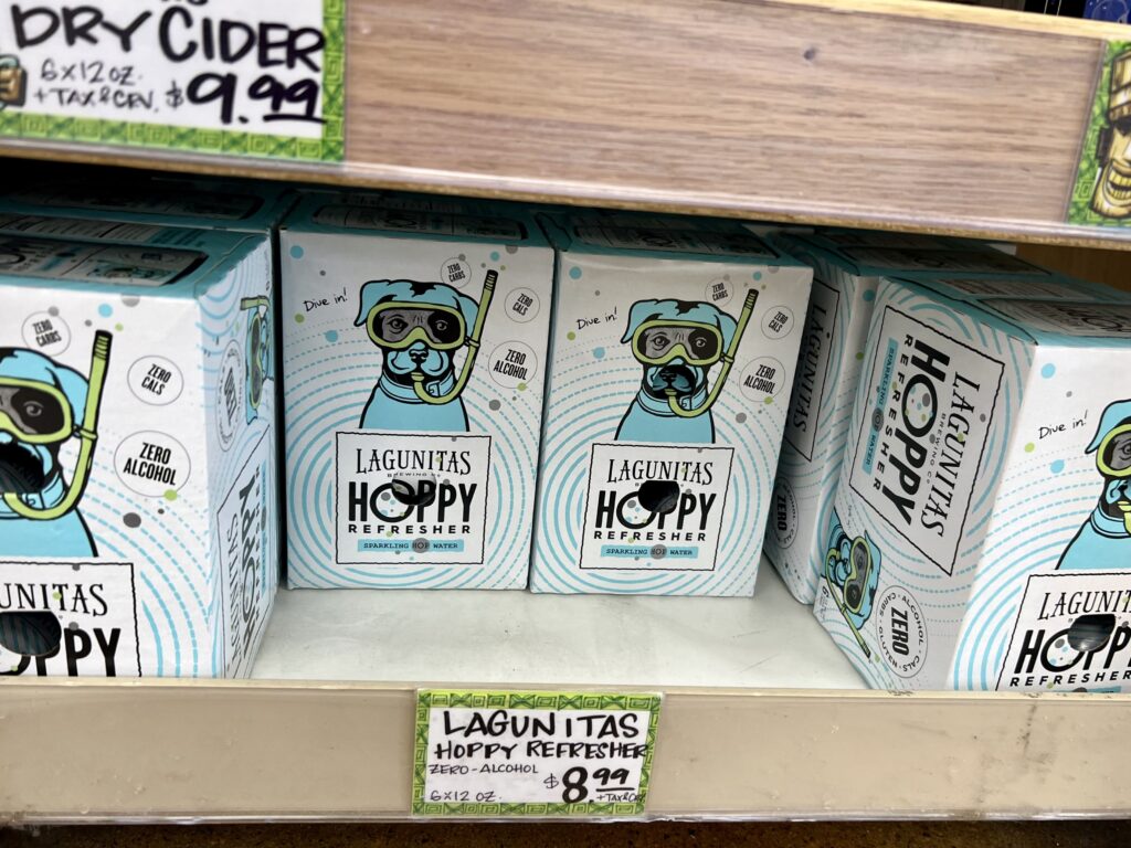 lagunitas hoppy refresher non-alcoholic drink trader joe's 