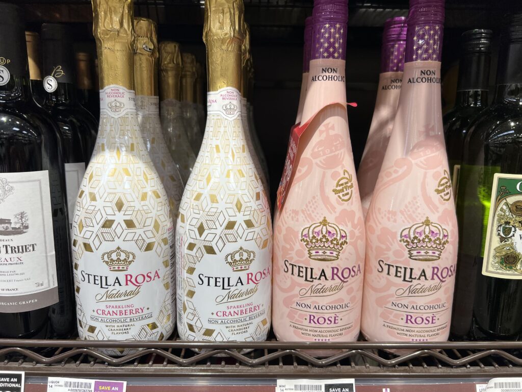 stella rosa alcohol-free wine at ralph's market san diego