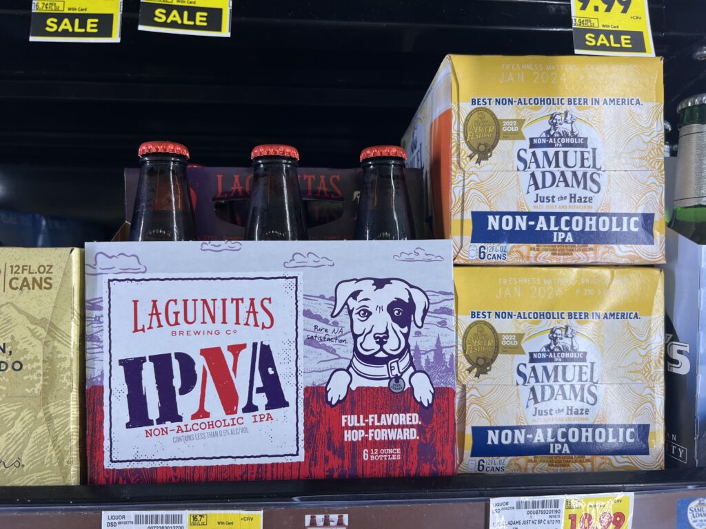 IPNA lagunitas non-alcoholic beer Ralph's market