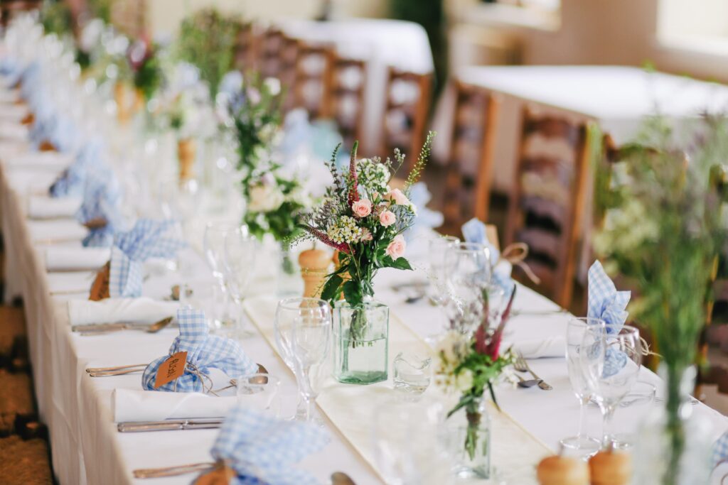 non-alcoholic beverages for a wedding reception